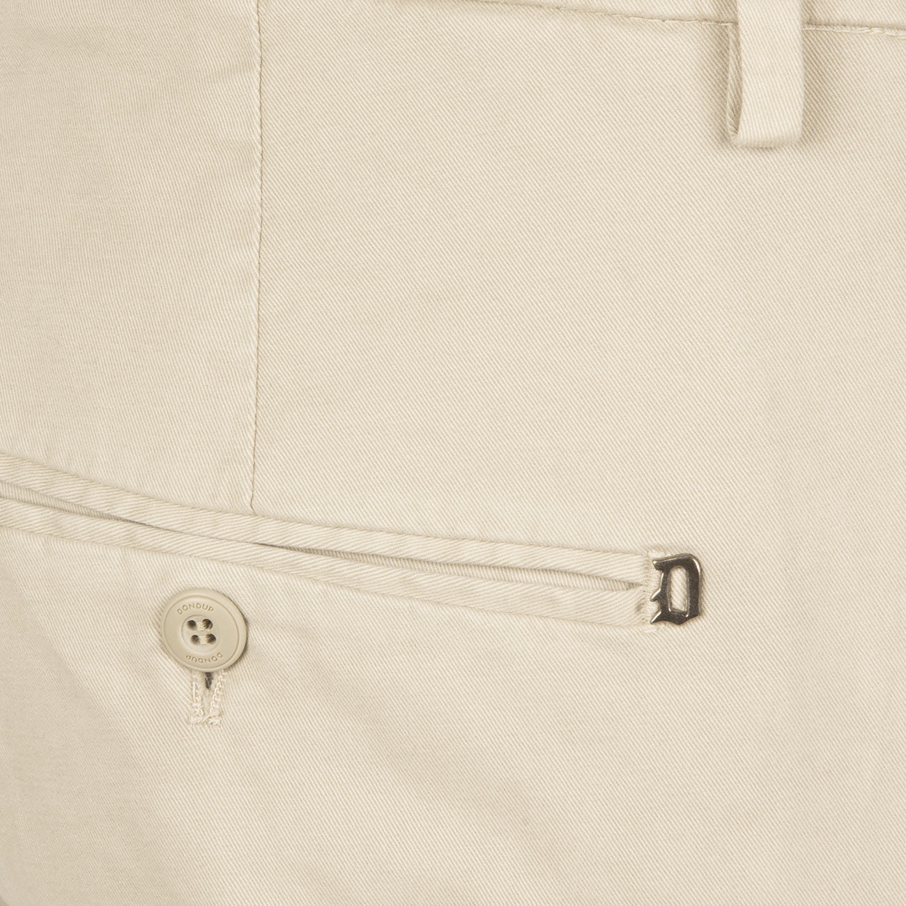 DONDUP Pantalone Gaubert In Cotone Manopesca UP235 GSE043U PTD 010 LIEVITO 