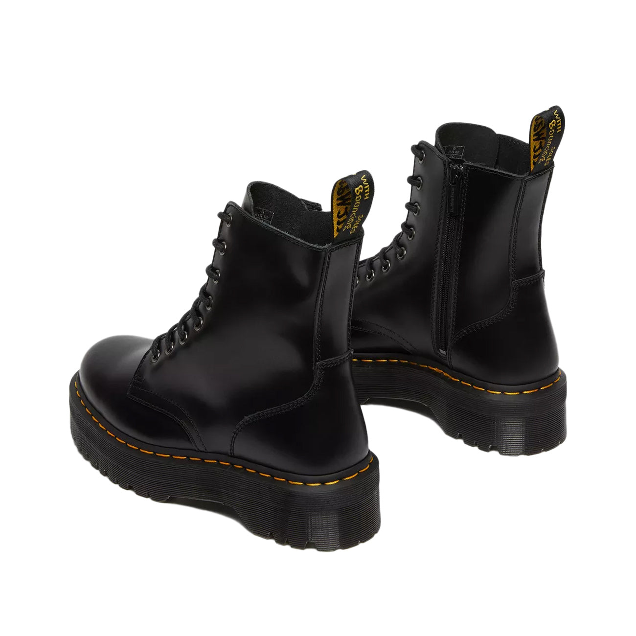 DR.MARTENS ANFIBIO JADON POLISHED SMOOTH DR.MARTENS 15265001 BLACK POLISHED SMOOTH 