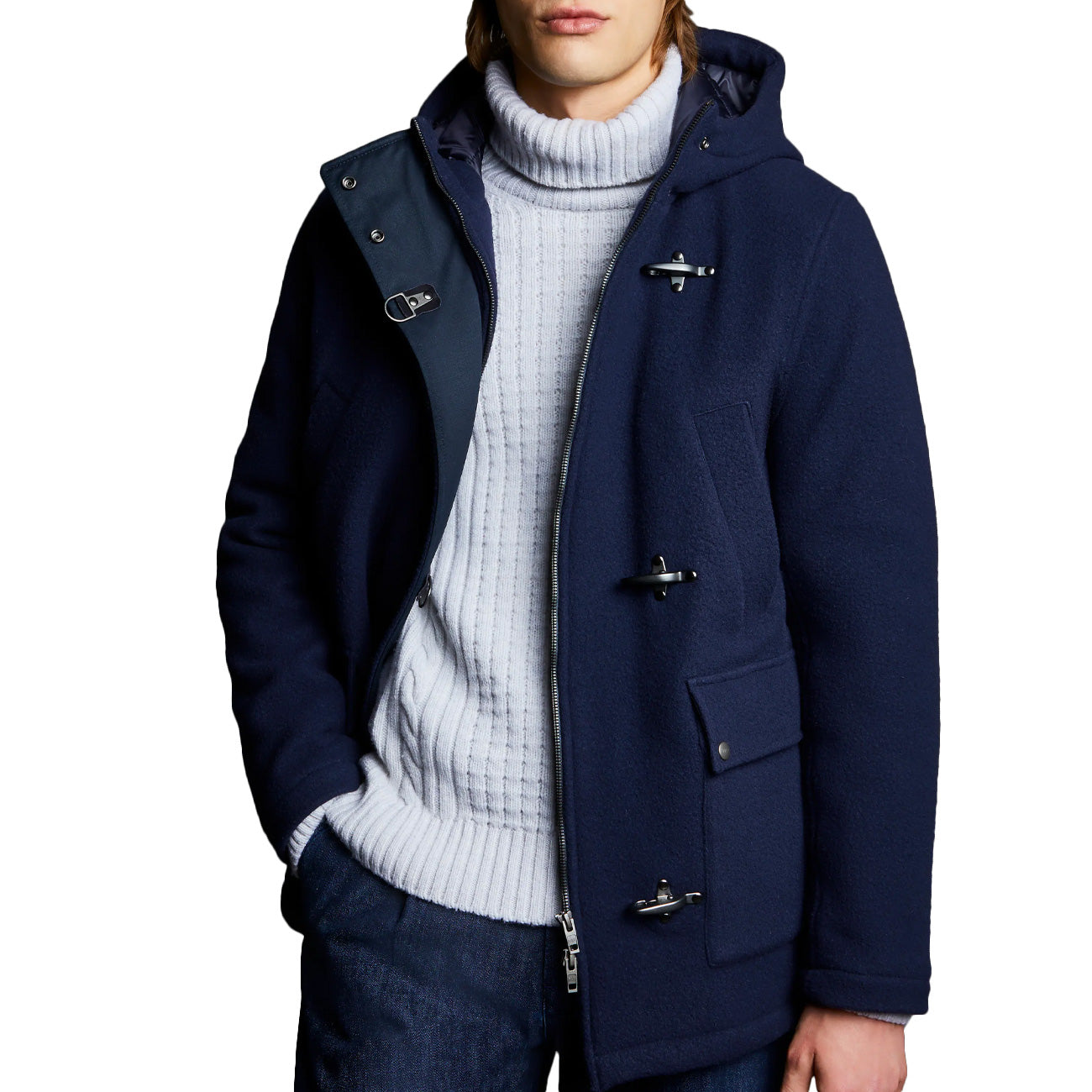 FAY Parka 3 Ganci Uomo Blu Navy NAM13470430VKRU807 BLU NAVY 