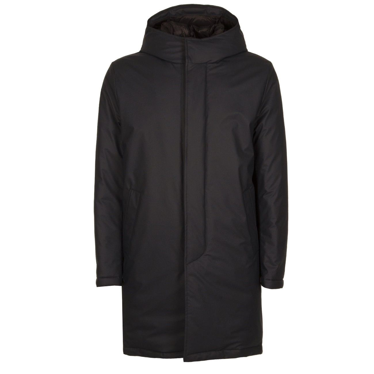 FAY Impermeabile Lungo Morning In Piuma Uomo Blu Petrolio NAM33470520VJUU809 BLU PETROLIO 