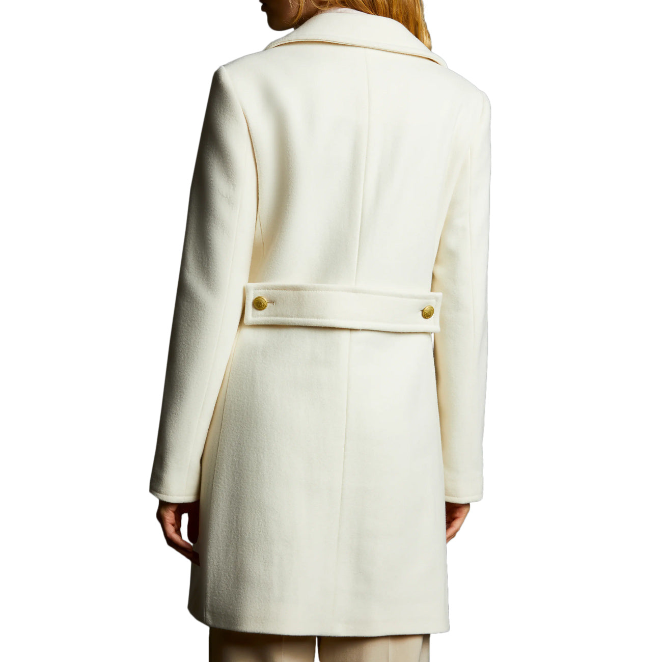 FAY Cappotto Con Gancio Donna Bianco Lana NAW50473170SGLB008 BIANCO LANA 