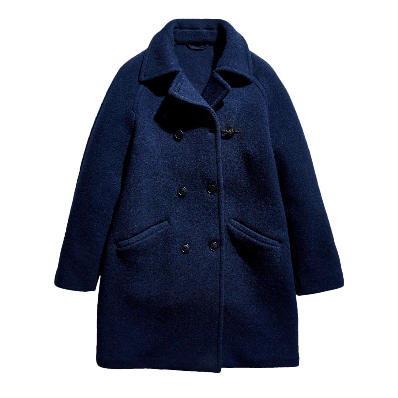 FAY Cappotto Over In Lana Donna Blu Notte Scuro NAW62473200VOBU812 BLU NOTTE SCURO 