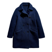FAY Cappotto Over In Lana Donna Blu Notte Scuro NAW62473200VOBU812 BLU NOTTE SCURO 
