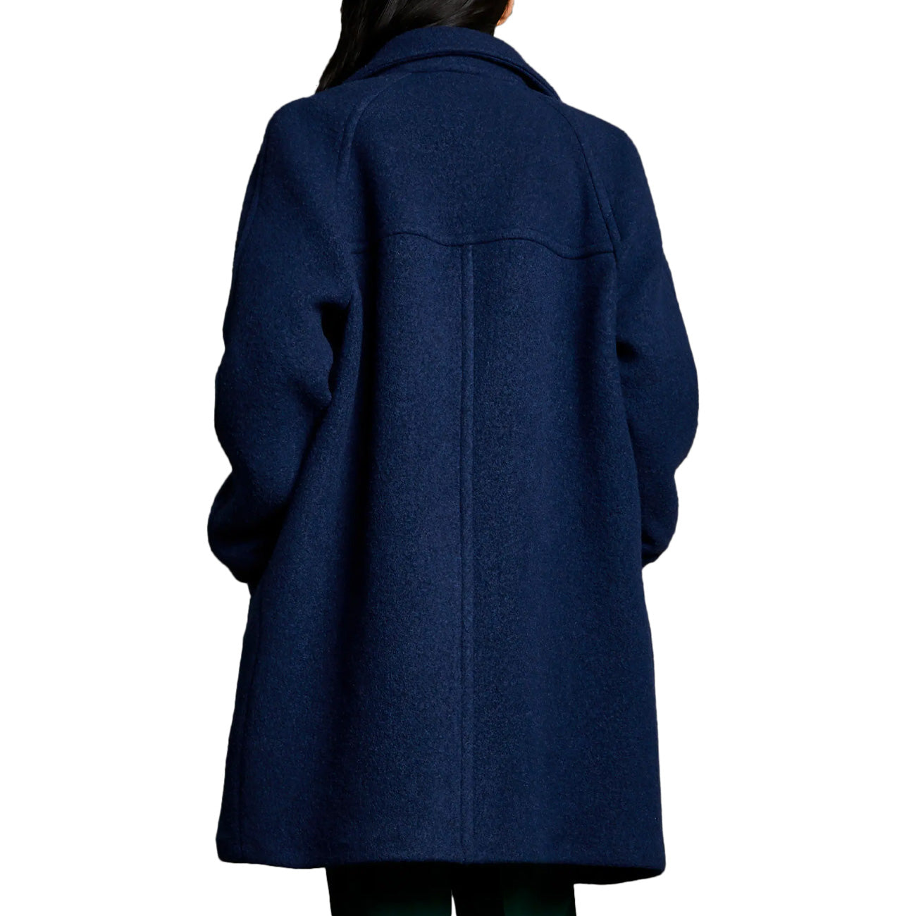 FAY Cappotto Over In Lana Donna Blu Notte Scuro NAW62473200VOBU812 BLU NOTTE SCURO 