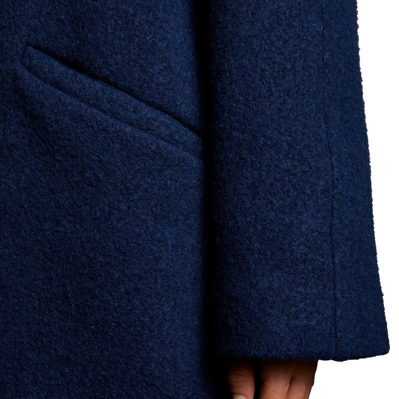 FAY Cappotto Over In Lana Donna Blu Notte Scuro NAW62473200VOBU812 BLU NOTTE SCURO 
