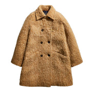 FAY Cappotto Over Alpaca E Mohair Donna Cappuccino NAW6247328JVJNC806 CAPPUCCINO 
