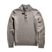 FAY Lupetto Con Gancio In Lana Uomo Vacchetta Platino NMMC1472120FJD1139 VACCHETTA+PLATINO 
