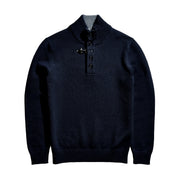 FAY Lupetto Con Gancio Uomo Blu Navy Platino NMMC1472120FJD1568 BLU NAVY+PLATINO 