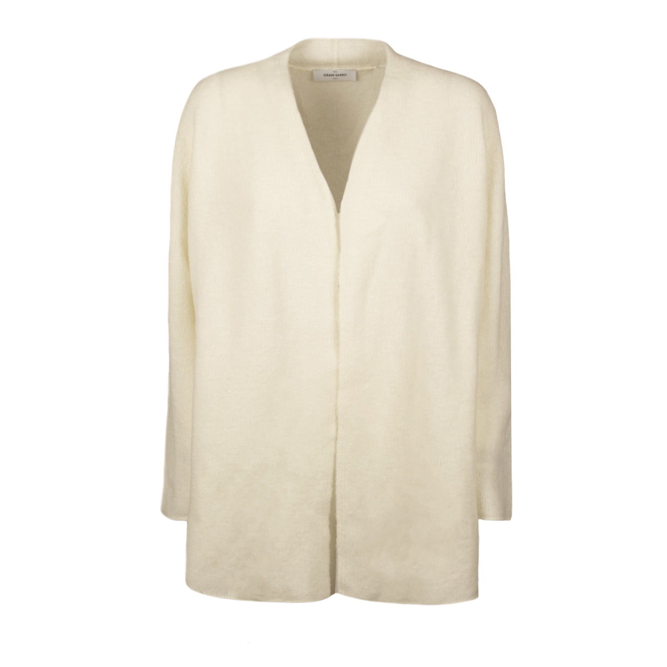 GRAN SASSO Cardigan In Lana Donna Panna 23242/24033 005 PANNA 