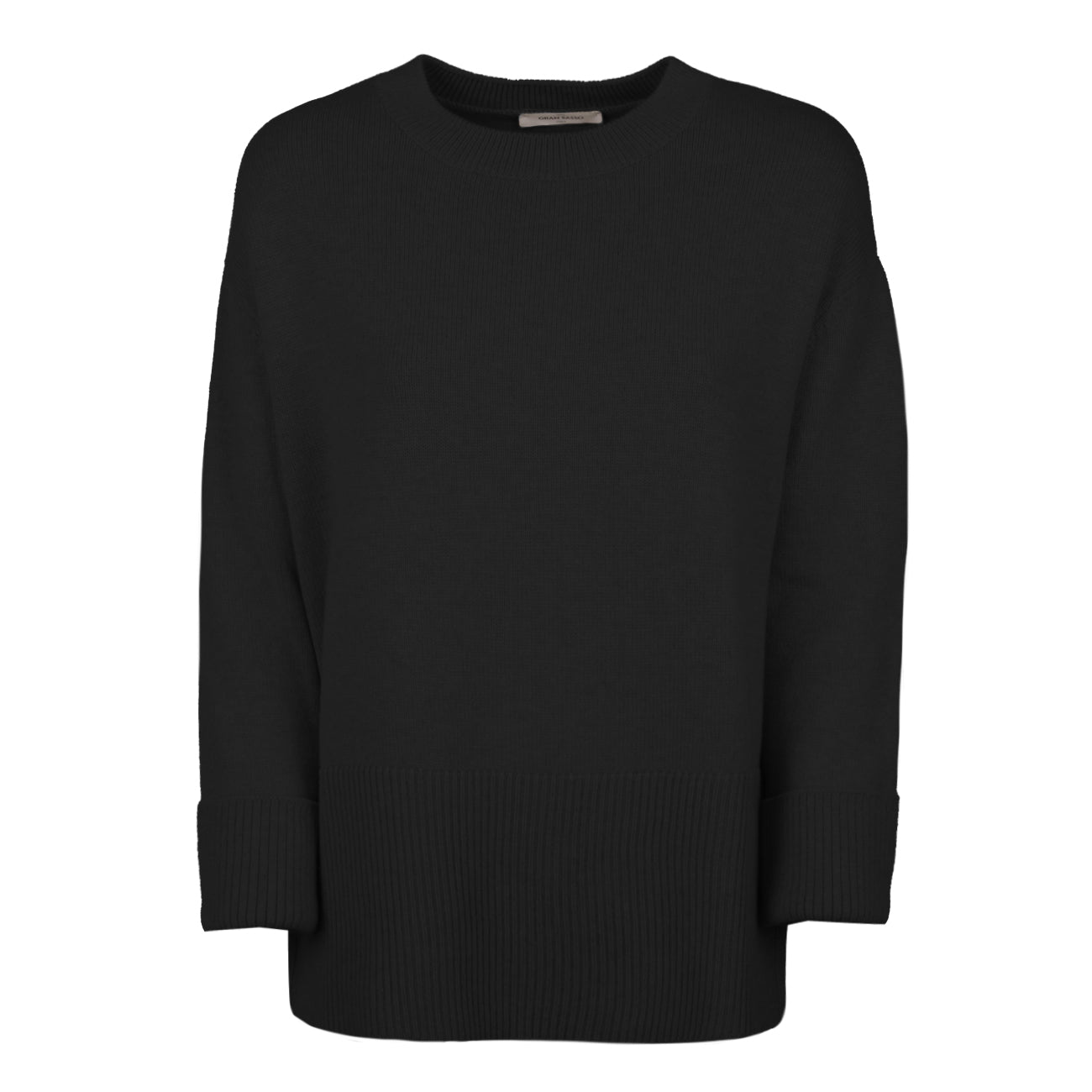 GRAN SASSO Maglia Misto Lana Donna Nero 23254/12877 099 NERO 