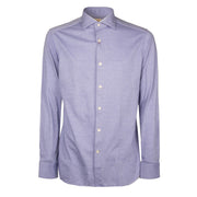 GUGLIELMINOTTI Camicia U. Mod. Jersey Guglielminotti QGWCJE UC1 AZZURRO OXFORD 