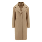 HERNO Cappotto Ecowool Donna Sabbia GC000414D33344 2000 SABBIA 