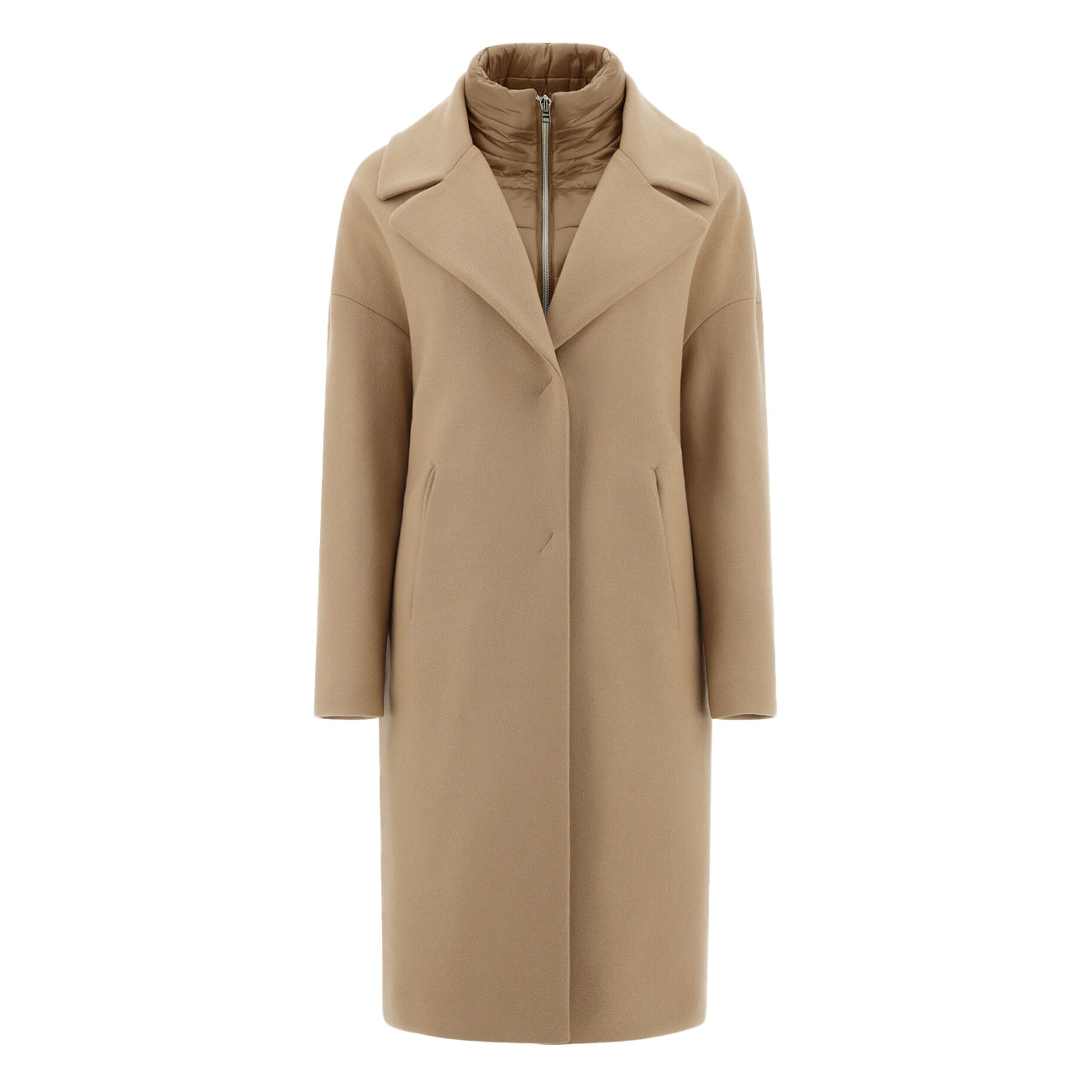 HERNO Cappotto Ecowool Donna Sabbia GC000414D33344 2000 SABBIA 