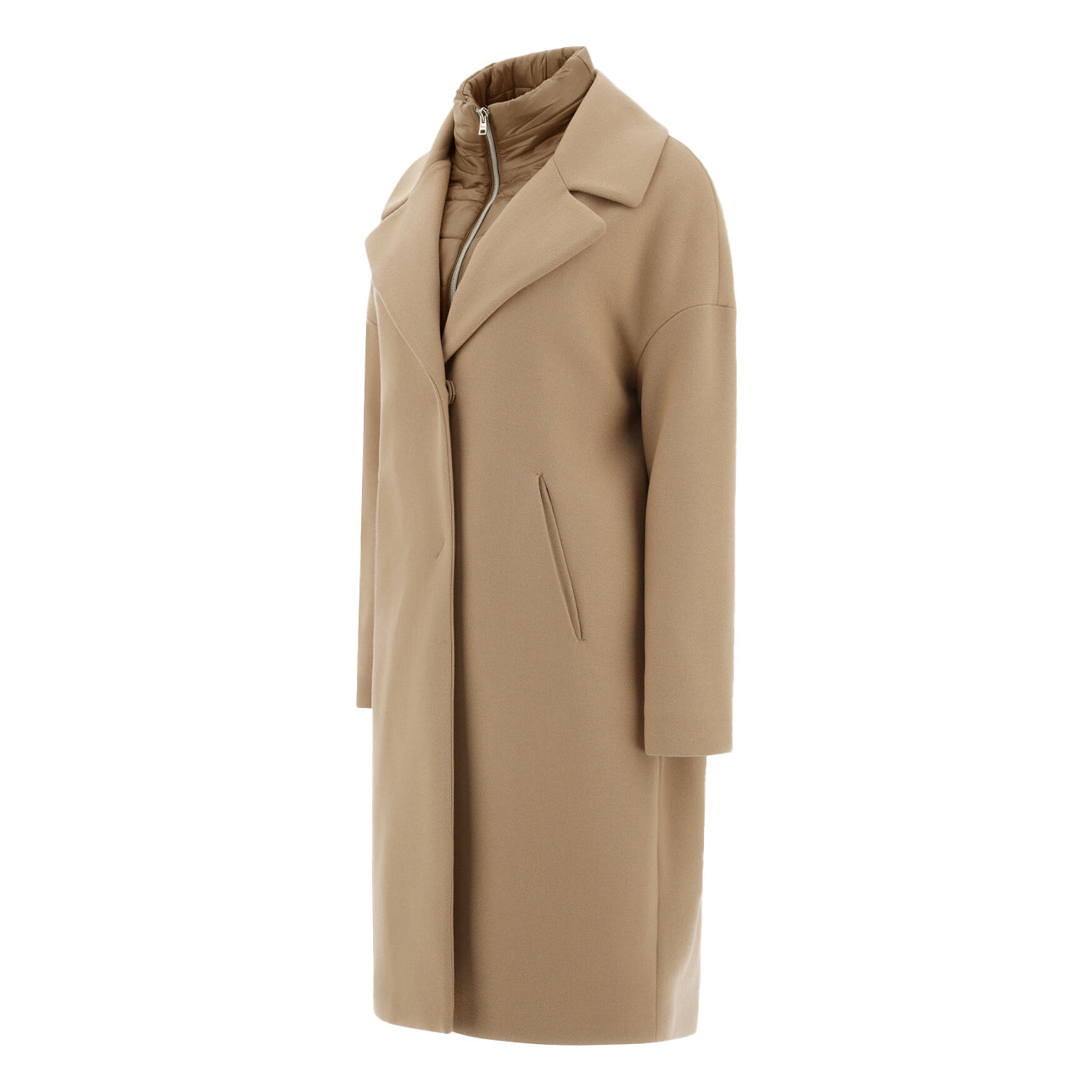 HERNO Cappotto Ecowool Donna Sabbia GC000414D33344 2000 SABBIA 