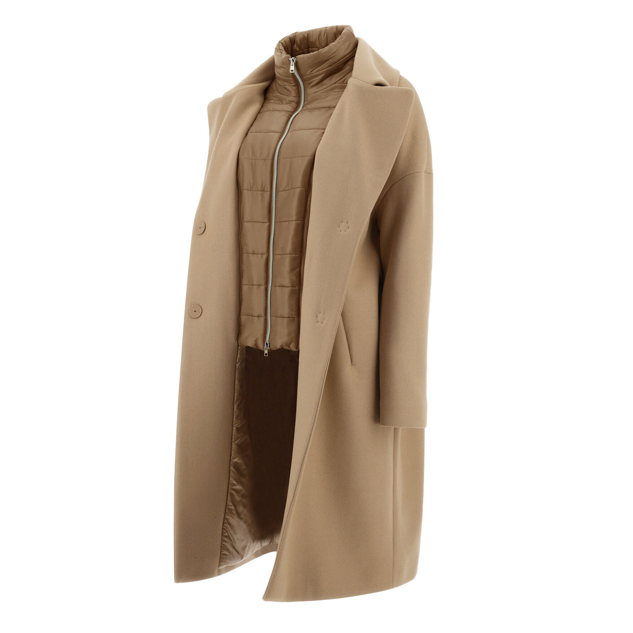 HERNO Cappotto Ecowool Donna Sabbia GC000414D33344 2000 SABBIA 
