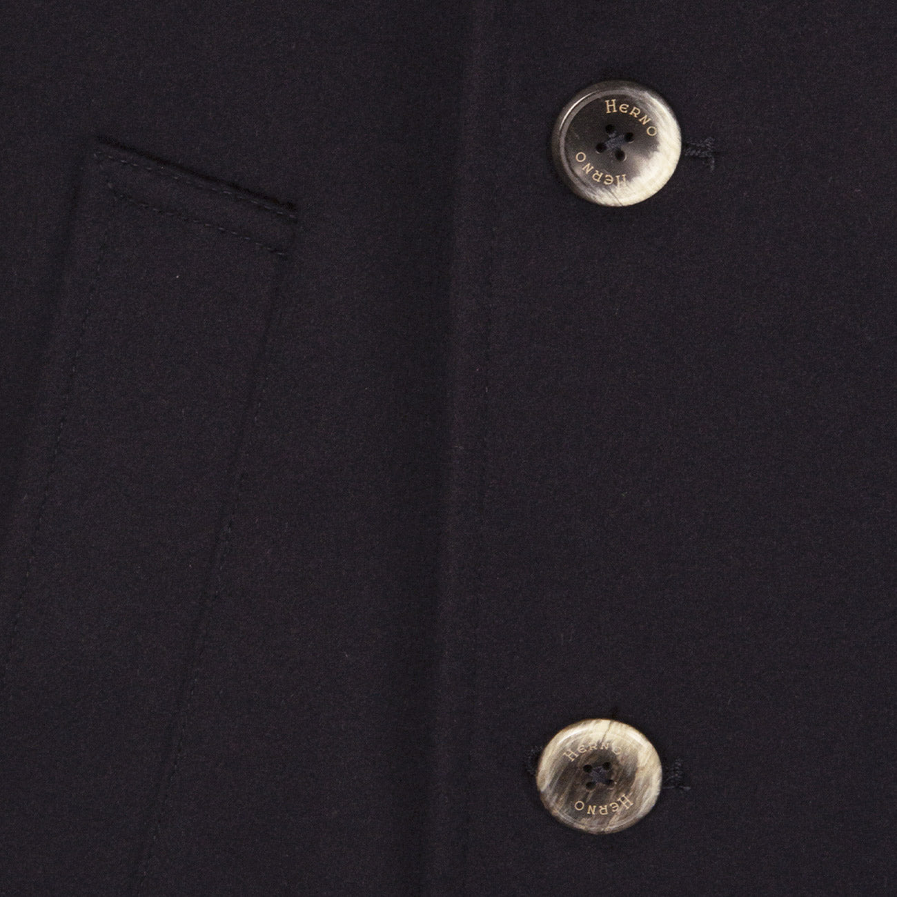 HERNO Cappotto Misto Lana Uomo Blu PE000036U33318 9200 BLU 