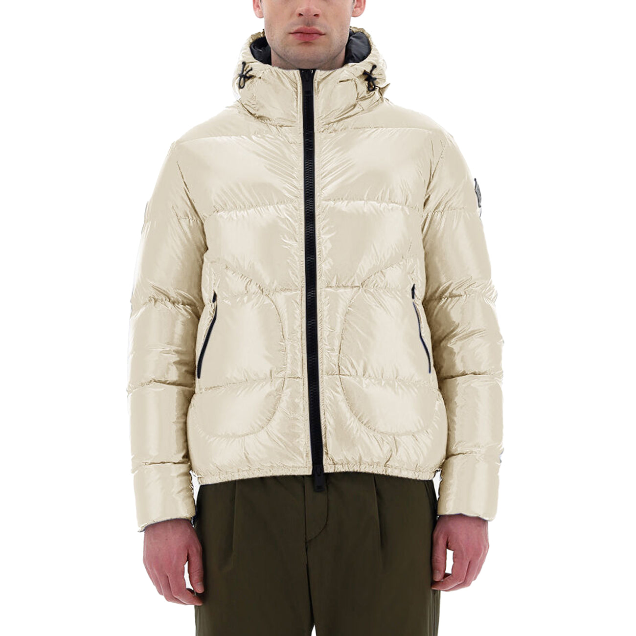 HERNO Bomber In Gloss Uomo Chantilly PI001079U12220 1985 CHANTILLY 