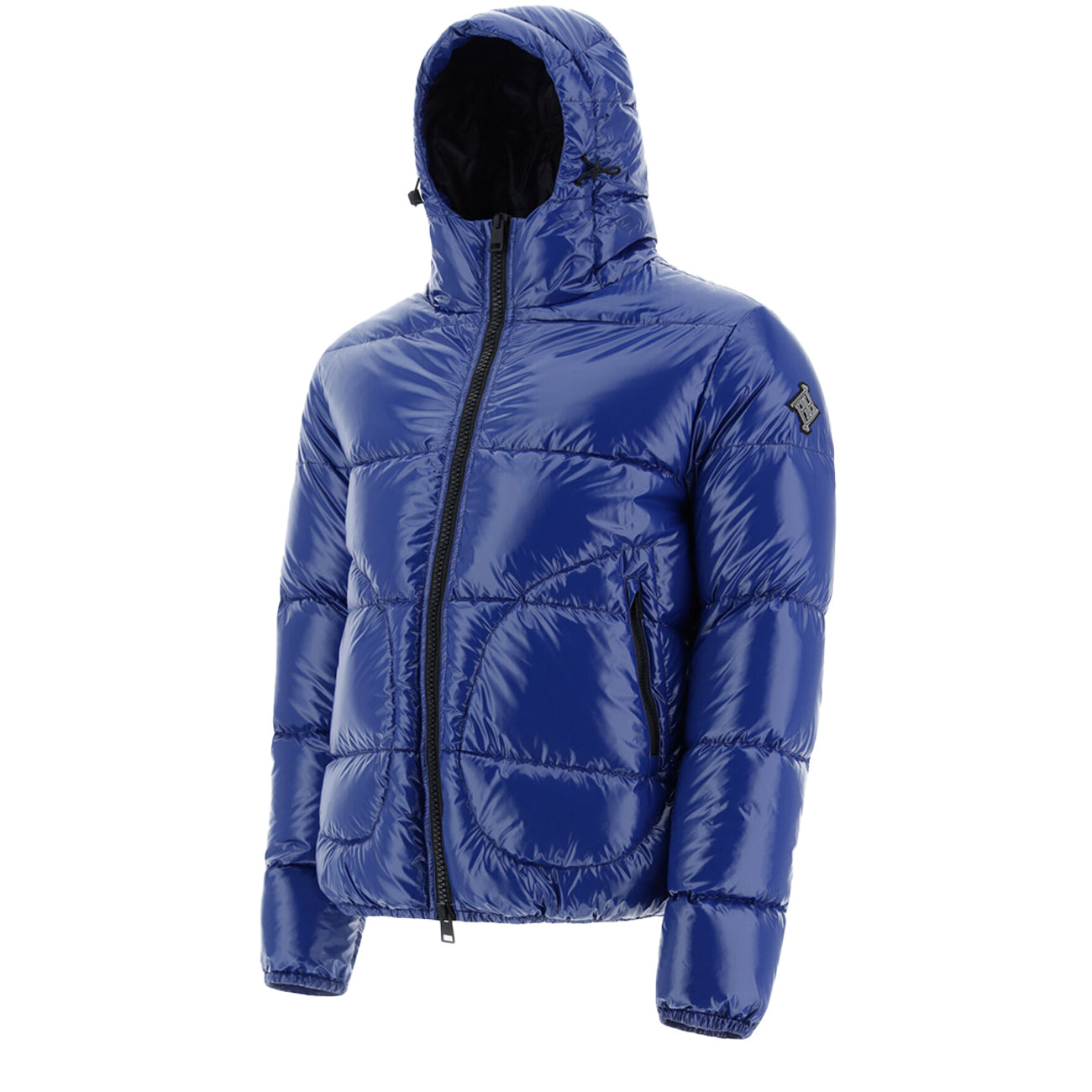 HERNO Bomber In Gloss Uomo Bluette PI001079U12220 9243 BLUETTE 
