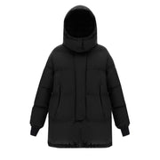 HERNO Piumino Oversize Laminar Gore-Tex Windstopper Donna Nero PI128DL11106 9300 NERO 