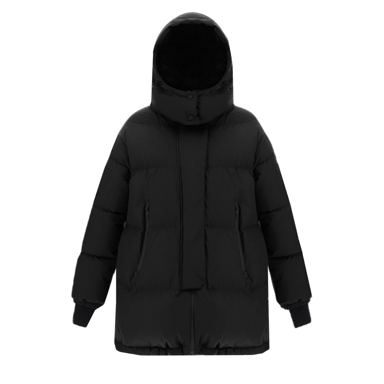 HERNO Piumino Oversize Laminar Gore-Tex Windstopper Donna Nero PI128DL11106 9300 NERO 
