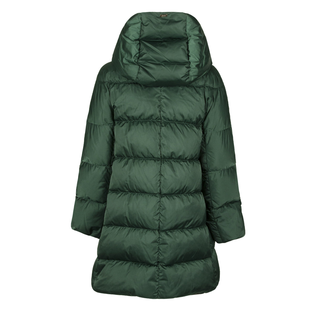 HERNO Piumino Svasato Donna Verde Collage PI1304D12170 7970 VERDE COLLAGE 
