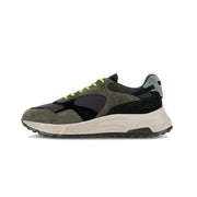 HOGAN Sneakers Hyperlight Uomo Verde Grigio Nero HXM5630DM90MMH816Q VERDE GRIGIO NERO 