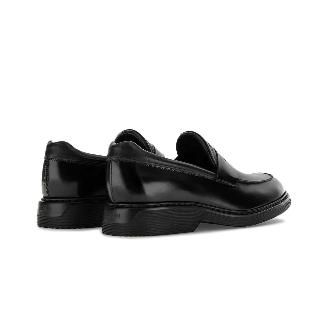HOGAN Mocassini H576 Uomo Nero HXM5760DU50QFYB999 NERO 