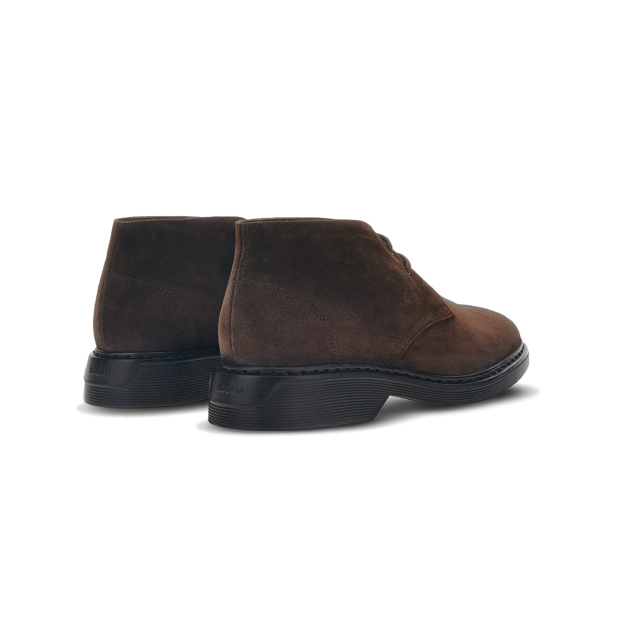 HOGAN Polacchino H576 Uomo Ebano Marrone HXM5760EP70HG0S807 EBANO/MARRONE 