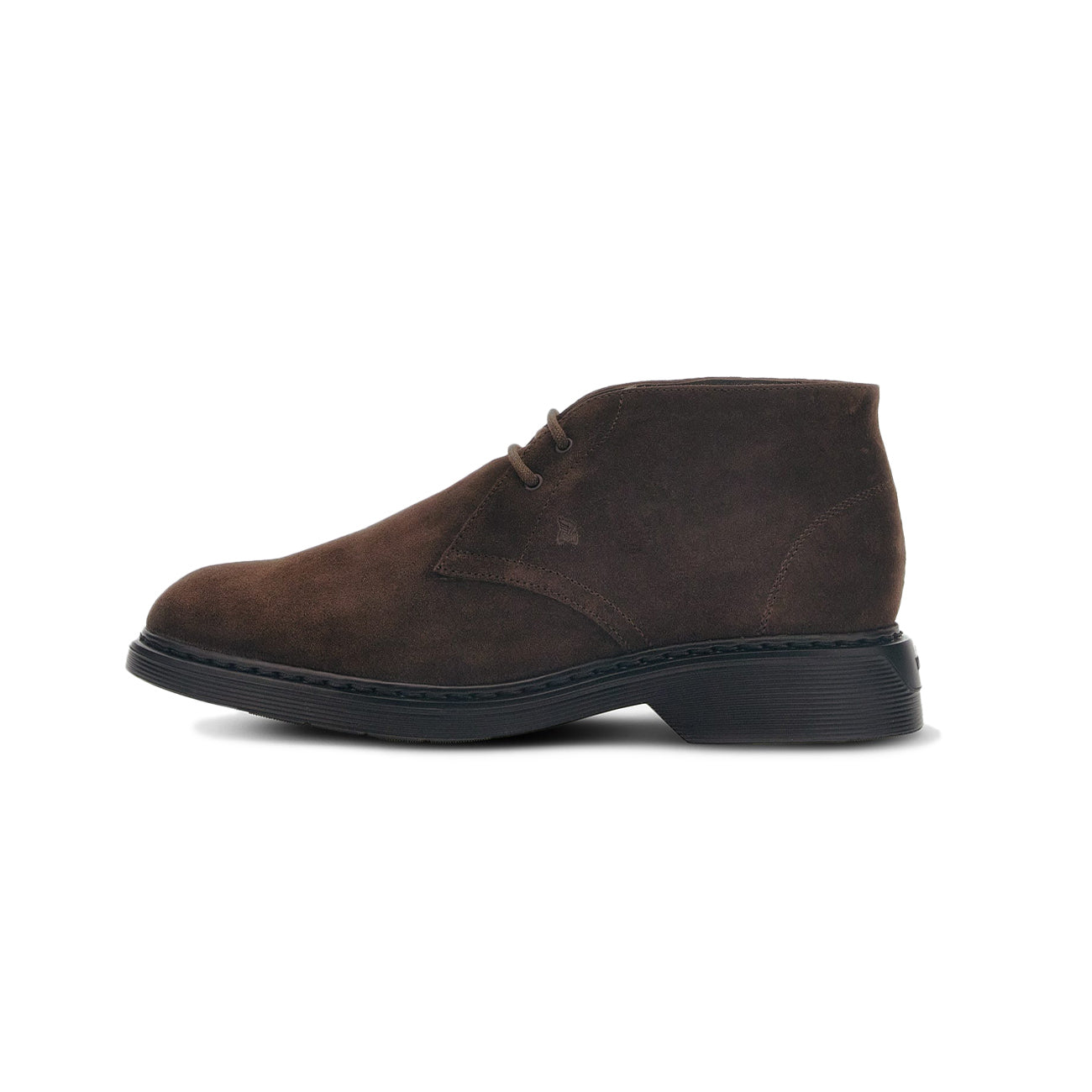 HOGAN Polacchino H576 Uomo Ebano Marrone HXM5760EP70HG0S807 EBANO/MARRONE 