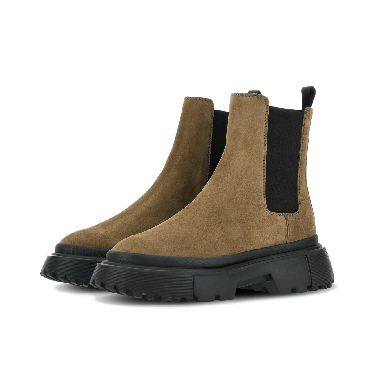 HOGAN Stivaletti Chelsea H629 Donna Trekking Beige HXW6290FC30BYEC414 TREKKING/BEIGE 