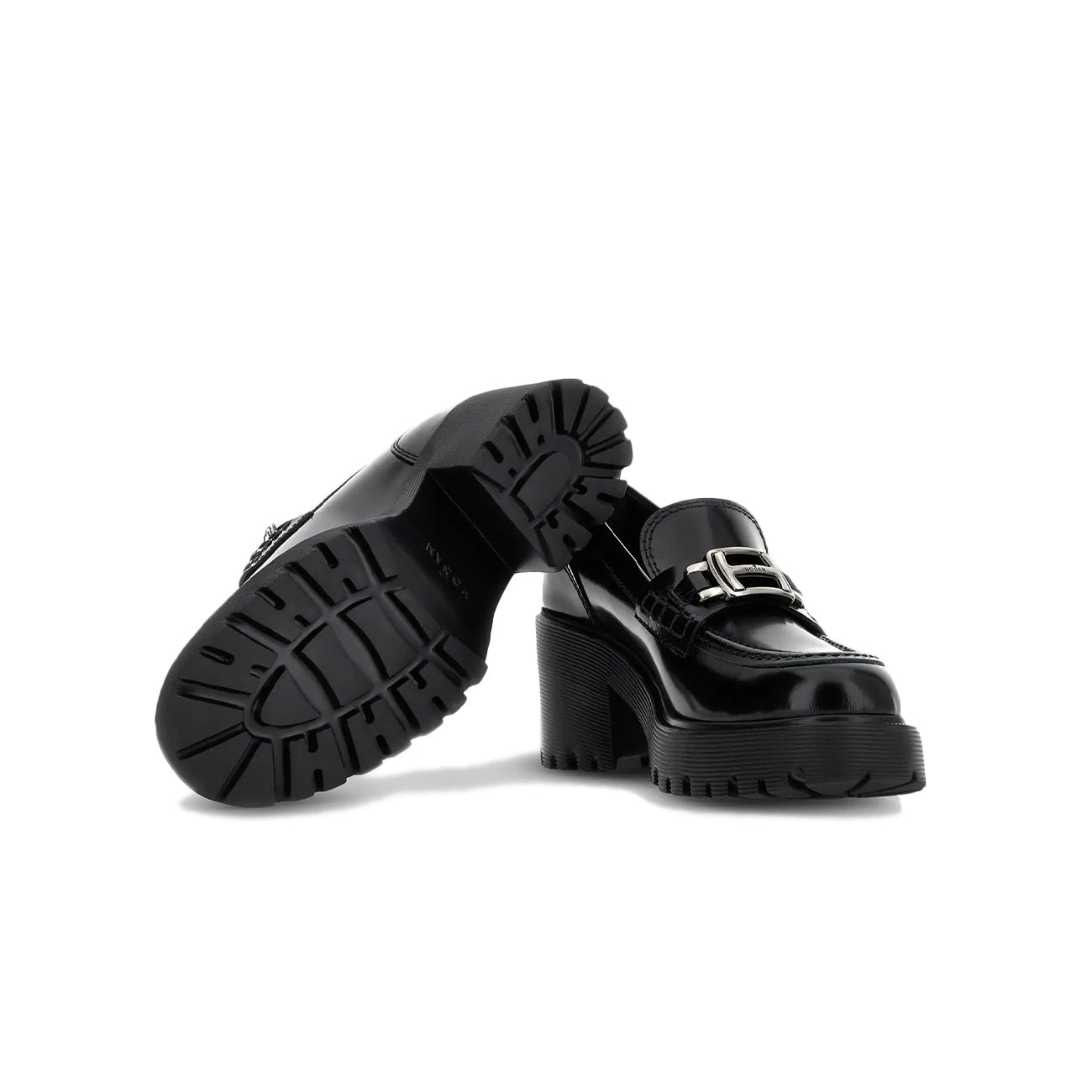 HOGAN Mocassini H649 Donna Nero HXW6490FD30RWWB999 NERO 