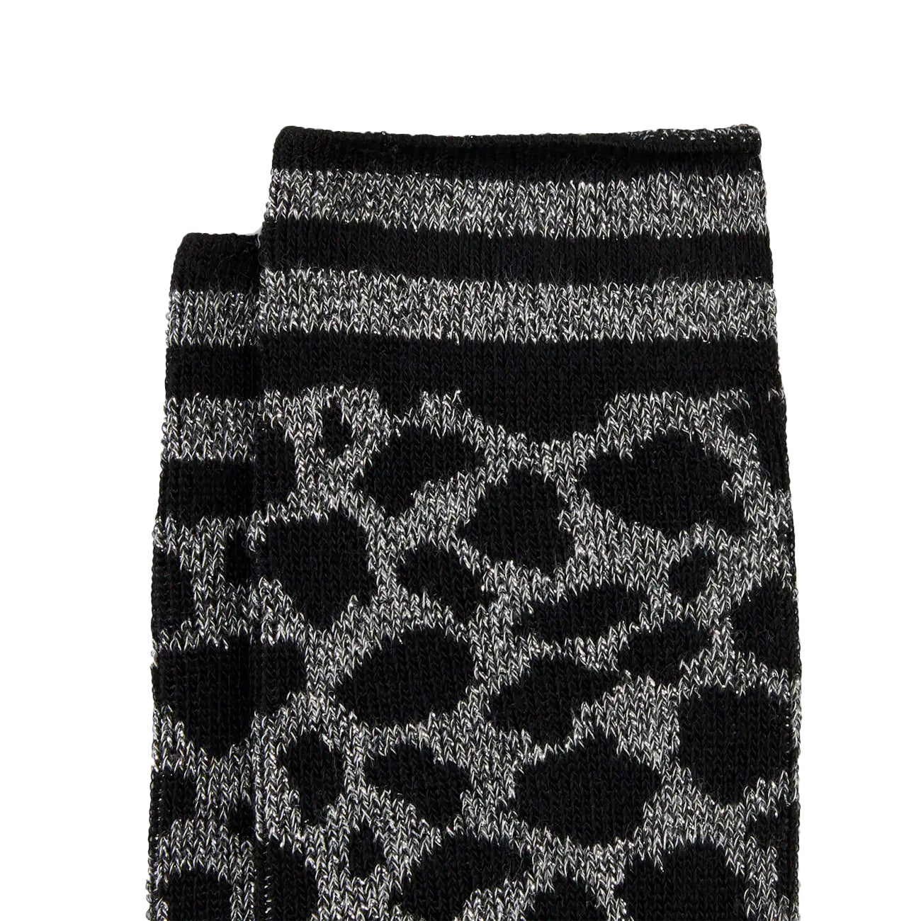 HOGAN Calze Demi Motivo Animalier Donna Grigio Medio KSWF647913SN56B210 GRIGIO MEDIO 