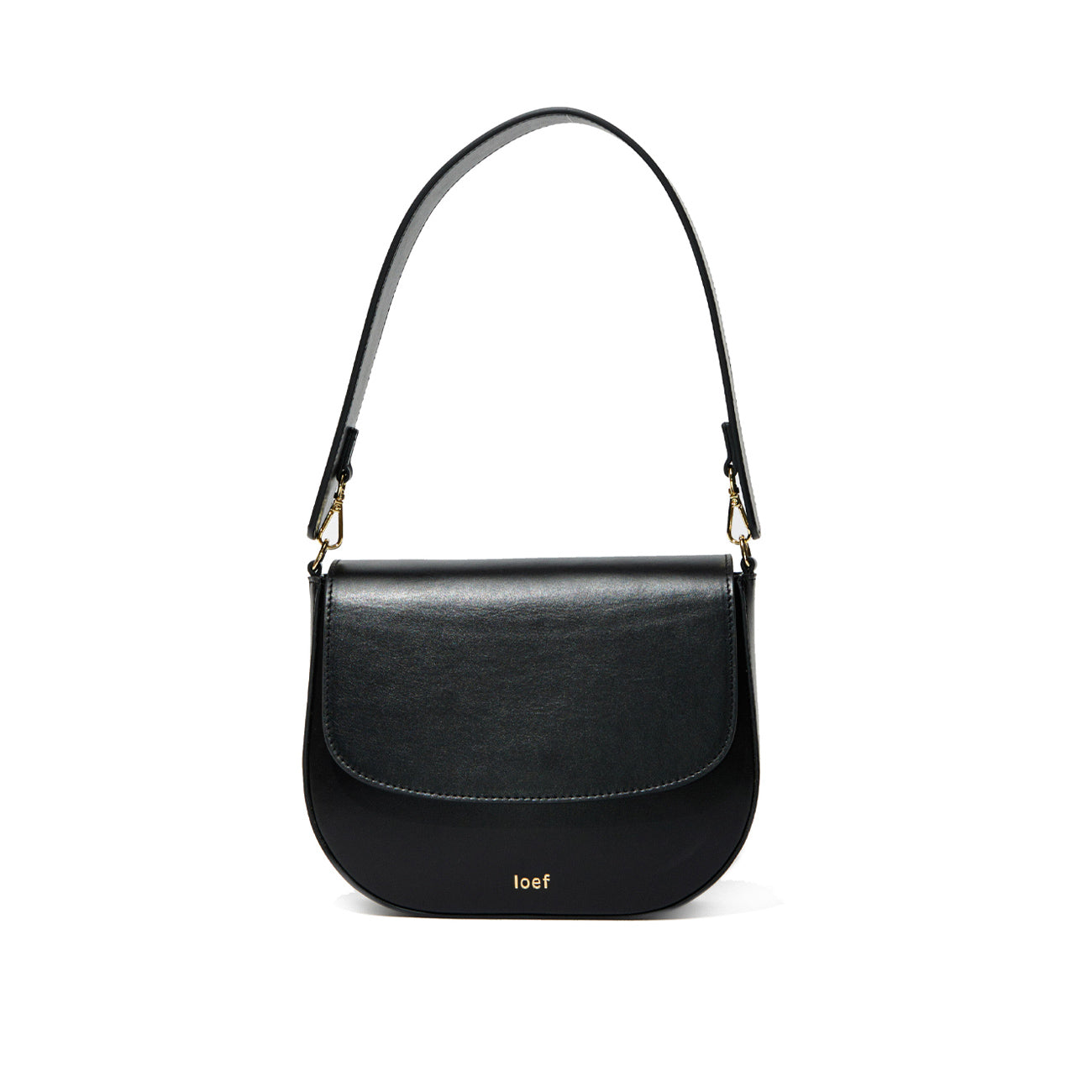 I OE F Borsa A Spalla Ele Midi Donna Nero 040S S5 NERO 
