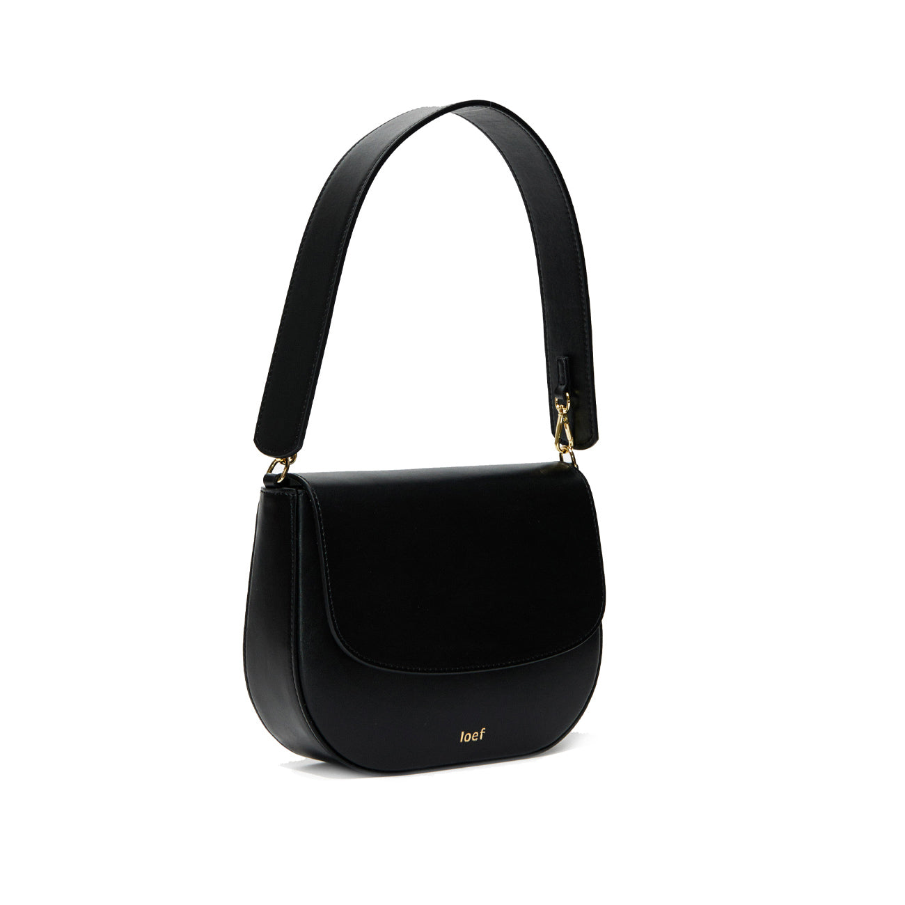 I OE F Borsa A Spalla Ele Midi Donna Nero 040S S5 NERO 