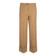 IBLUES Pantaloni Ikebana Donna Cammello IKEBANA 2371360137200 003 CAMMELLO 