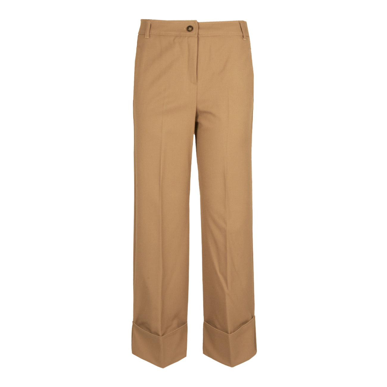 IBLUES Pantaloni Ikebana Donna Cammello IKEBANA 2371360137200 003 CAMMELLO 