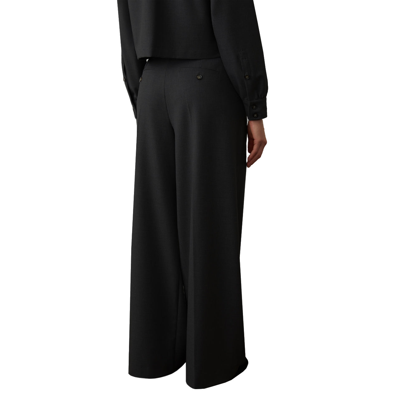 IBLUES Pantalone Pupo Donna Nero PUPO 2371360136200 008 NERO 