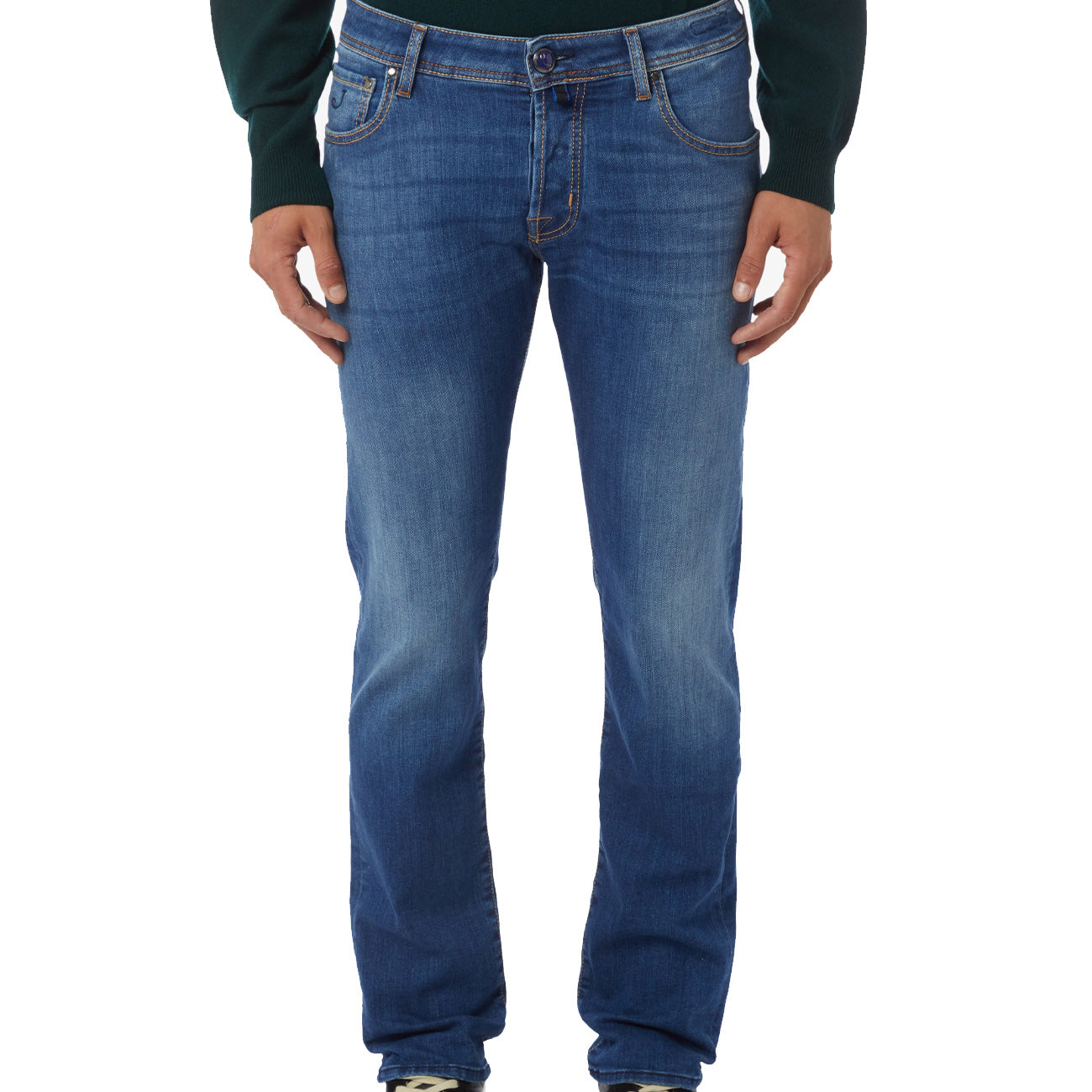 JACOB COHEN Jeans Nick Slim Fit Uomo Denim Chiaro UQE0640S3623 561D/DENIM CHIARO 