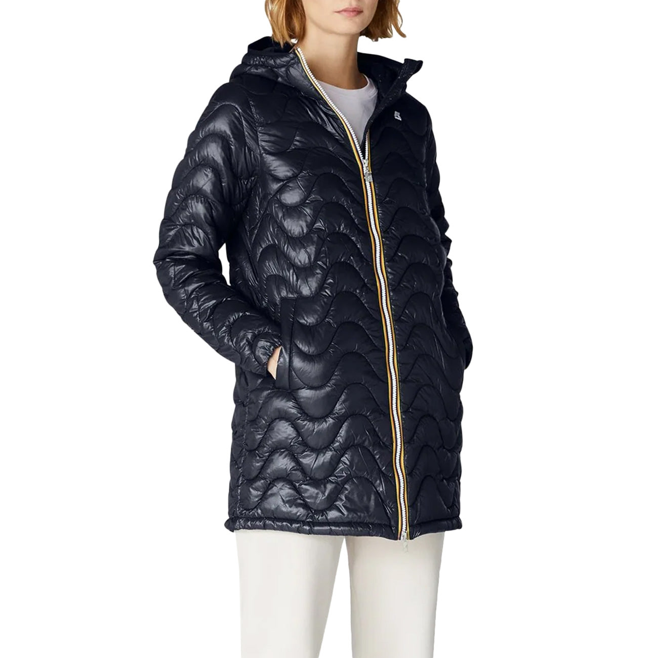 K-WAY Cappotto Sophie Eco Warm Donna Blu Navy K3112SW K89 BLU NAVY 