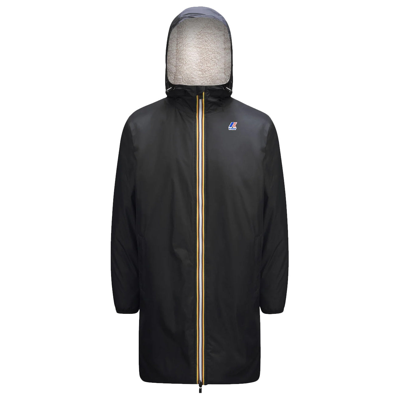 K-WAY Giacca Le Vrai 3.0 Eiffel Orsetto Unisex Usy Nero K3114KW USY NERO 
