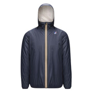 K-WAY Giubbotto Claude Orsetto Unisex Blu Navy K3118TW K89 BLU NAVY 