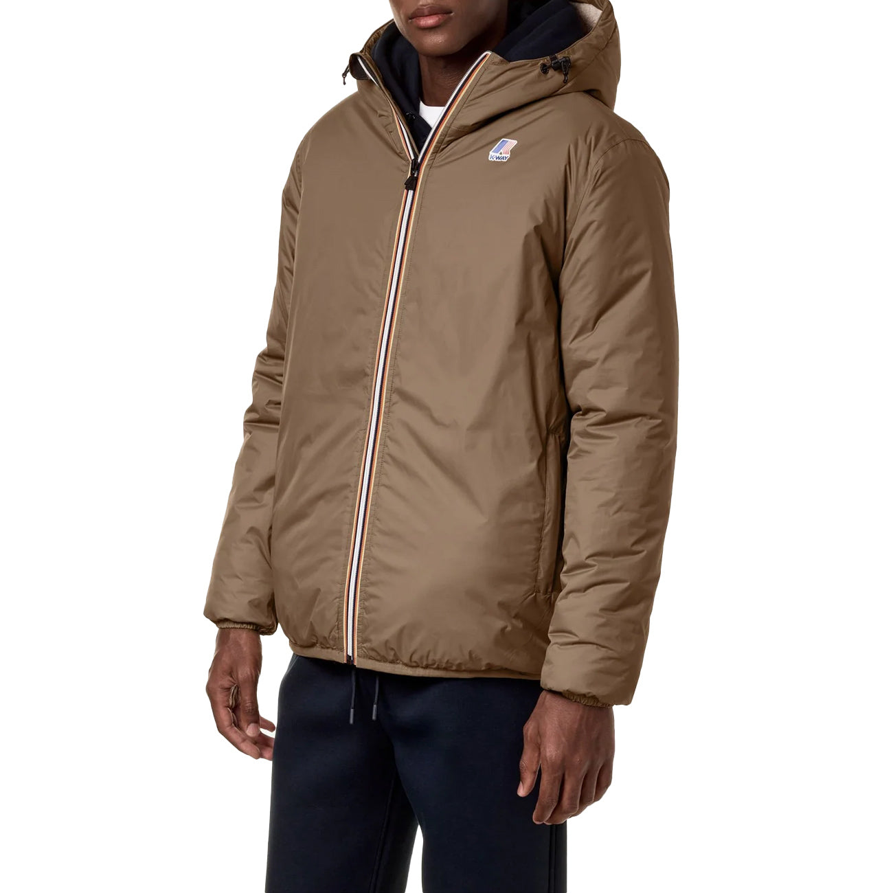 K-WAY Giubbotto Claude Orsetto Unisex Beige K3118TW WG9 BEIGE 