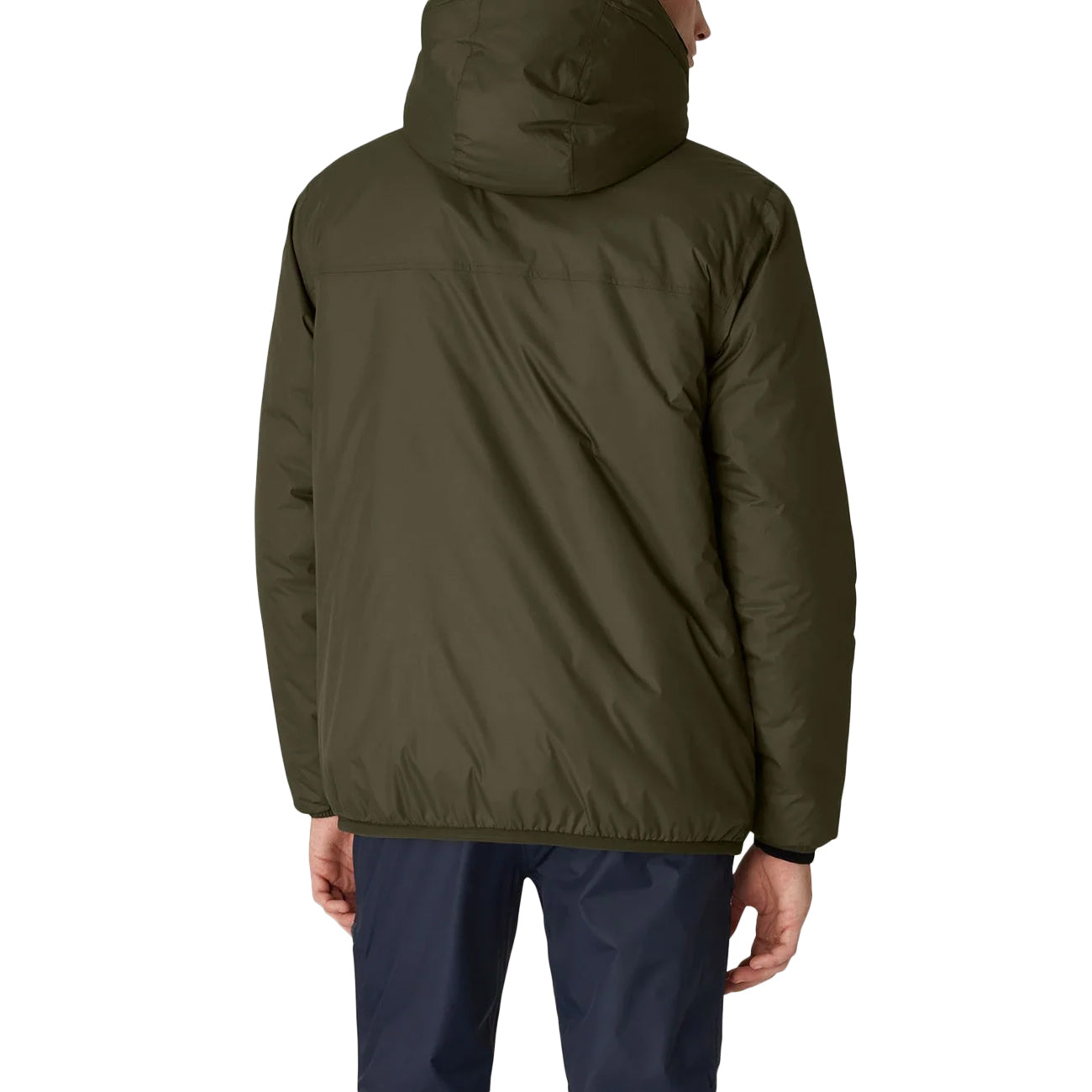 K-WAY Giubbotto Claude Orsetto Unisex Verde Nero K3118TW WMR VERDE NERO 