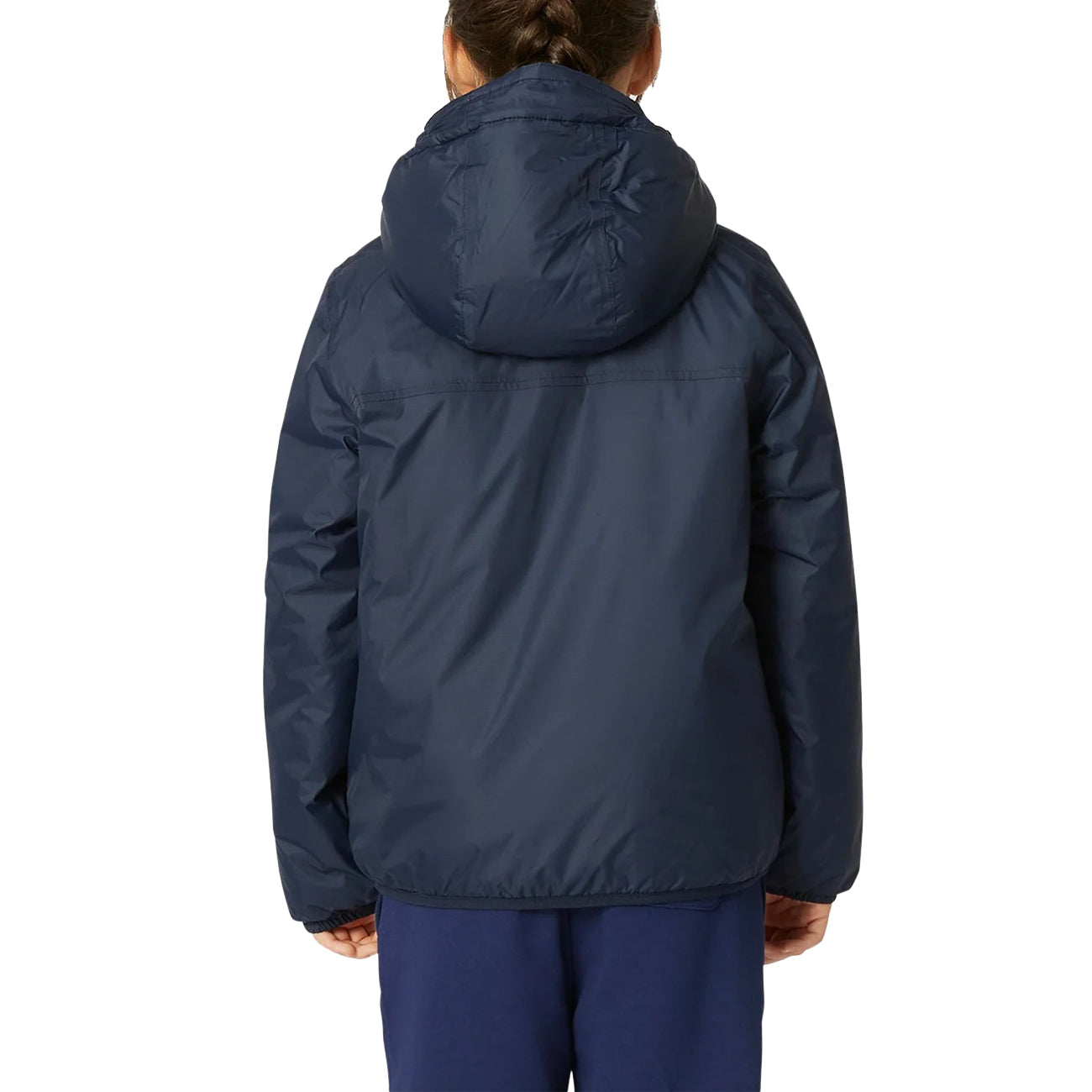 K-WAY Giubbotto Le Vrai 3.0 Claude Orsetto Bambino Ecru Blu Navy K6115FW C04/ECRU/BLU NAVY 