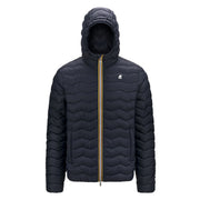 K-WAY Giubbotto Jack Eco Warm Onde Uomo Blu Navy K6121HW K89 BLU NAVY 