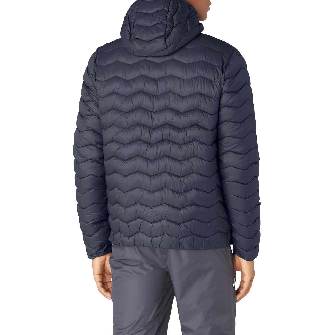 K-WAY Giubbotto Jack Eco Warm Onde Uomo Blu Navy K6121HW K89 BLU NAVY 