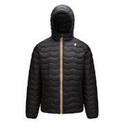 K-WAY Giubbotto Jack Eco Warm Onde Uomo Usy Nero K6121HW USY NERO 
