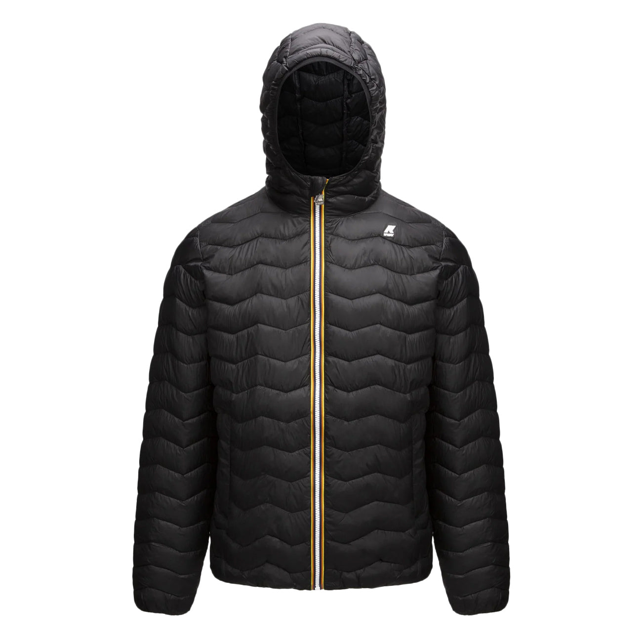 K-WAY Giubbotto Jack Eco Warm Onde Uomo Usy Nero K6121HW USY NERO 