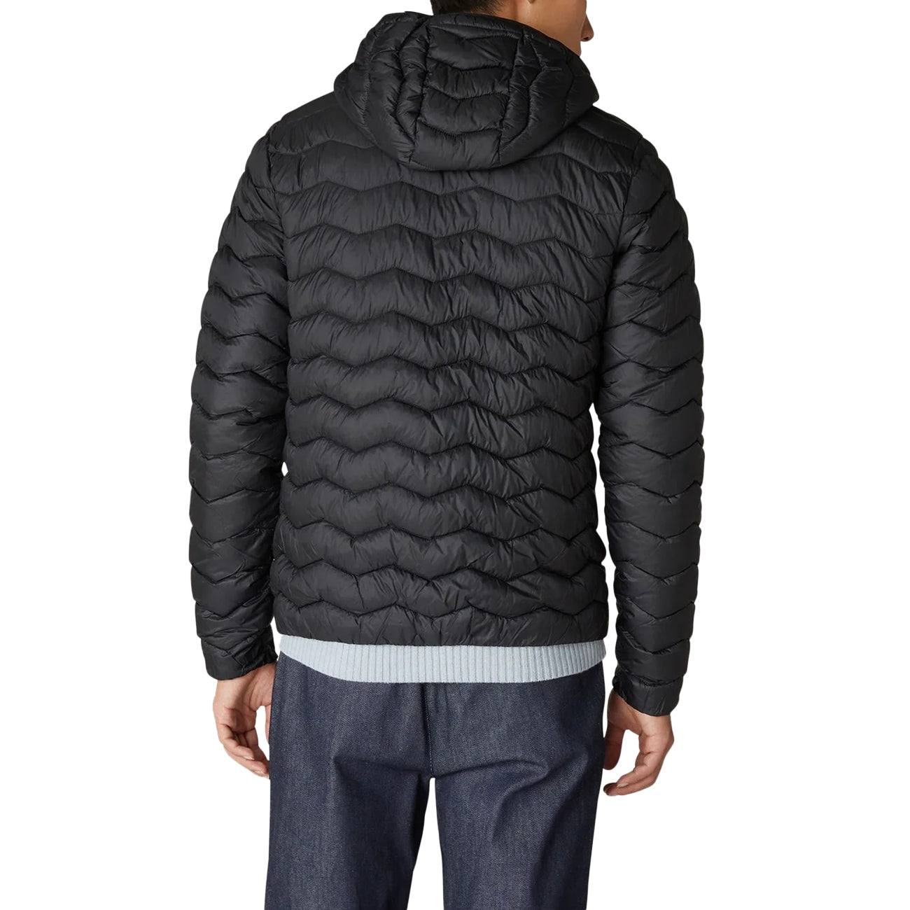 K-WAY Giubbotto Jack Eco Warm Onde Uomo Usy Nero K6121HW USY NERO 