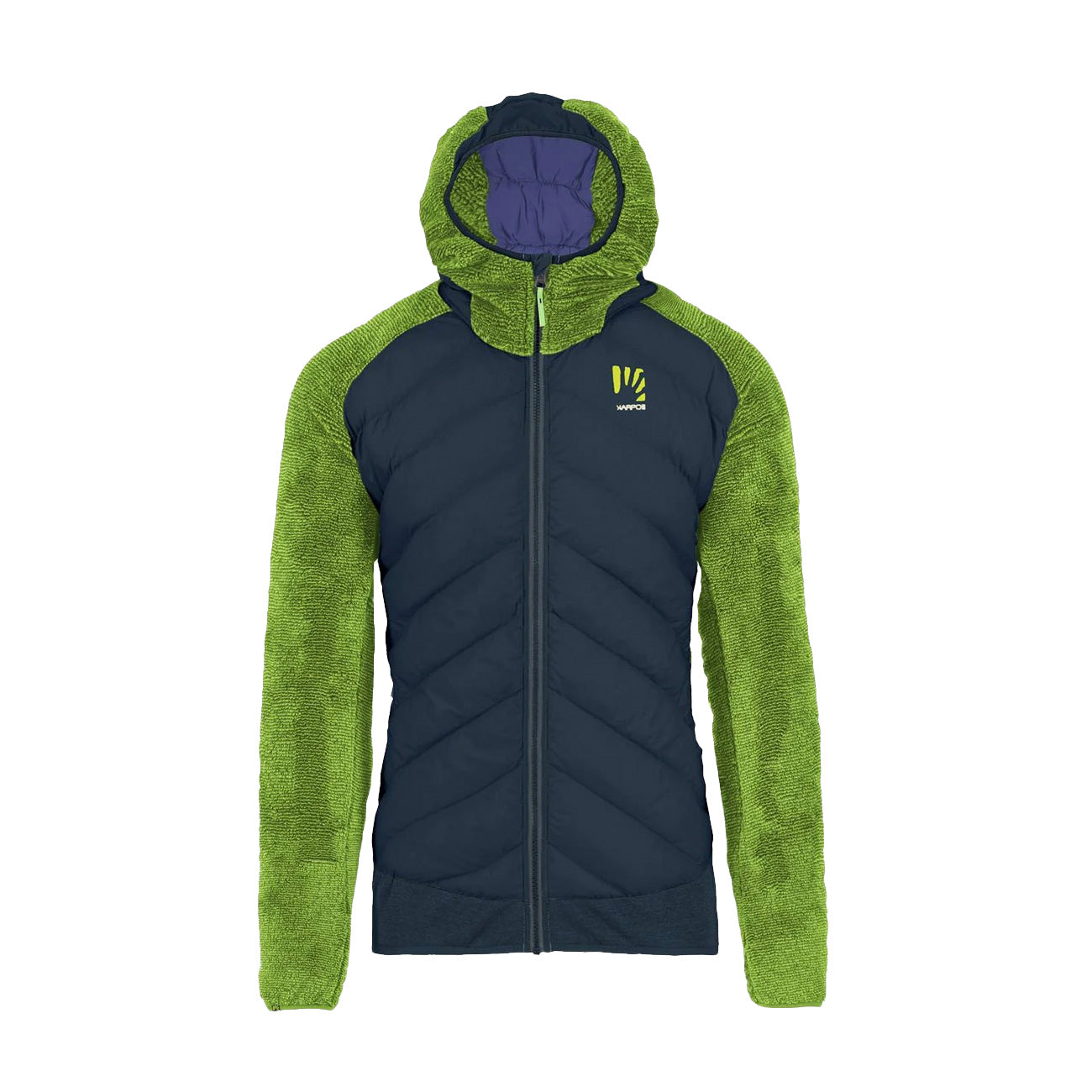 KARPOS Giacca Marmarole Uomo Midnight Green Flash 2500486 073 MIDNIGHT/GREEN FLASH 
